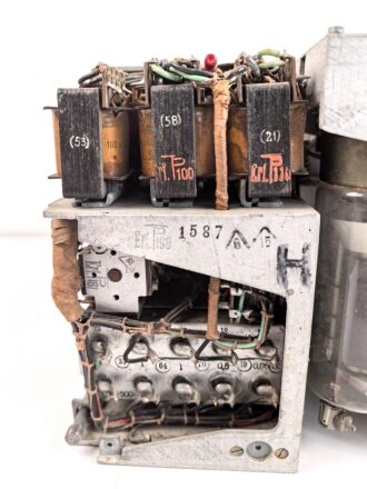10 Watt Sender h, ( 10 W.S.h.) datiert 1940,  für Sturmgeschütz . Originallack , Funktion nicht geprüft