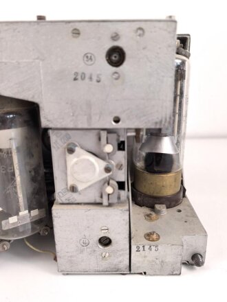10 Watt Sender h, ( 10 W.S.h.) datiert 1940,  für Sturmgeschütz . Originallack , Funktion nicht geprüft