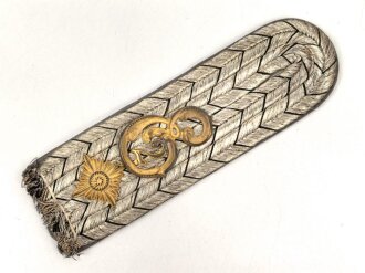 Preussen, einzelnes Schulterstück für einen Oberleutnant im Eisenbahn Regiment 2