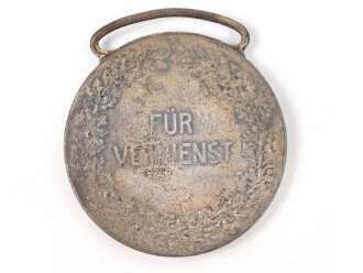 Baden, Silberne Verdienstmedaille 1916-1918, Kriegsmetall