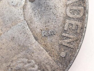 Baden, Silberne Verdienstmedaille 1916-1918, Kriegsmetall