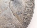 Baden, Silberne Verdienstmedaille 1916-1918, Kriegsmetall