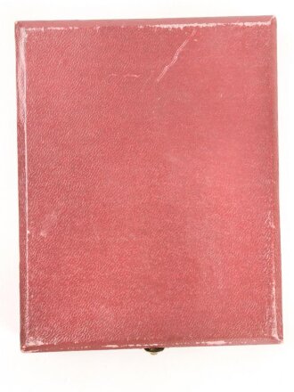 Baden, Ehrenplakette der Landeshauptstadt Karlsruhe im Etui, dieses 10,5 x 13cm