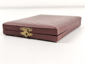 Baden, Ehrenplakette der Landeshauptstadt Karlsruhe im Etui, dieses 10,5 x 13cm