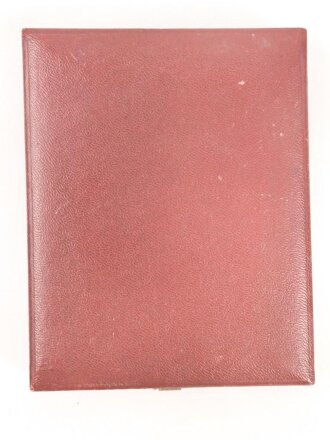Baden, Ehrenplakette der Landeshauptstadt Karlsruhe im Etui, dieses 10,5 x 13cm