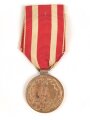 Hessen, Felddienstzeichen (Kriegsdenkmünze) 1840, Messing, am Band