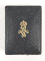 Preußen, Etui zum Kronenorden 3. und 4. Klasse , der Deckel jeweils seitlich leicht verzogen