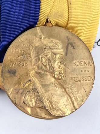 Preußen Ordenspange , Eisernes Kreuz 2. Klasse 1914, Dienstauszeichnung 25 Jahre, Centenarmedaille. Meiner Meinung nach Anfertigung aus dem 1930iger Jahren