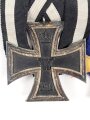 Preußen Ordenspange , Eisernes Kreuz 2. Klasse 1914, Dienstauszeichnung 25 Jahre, Centenarmedaille. Meiner Meinung nach Anfertigung aus dem 1930iger Jahren