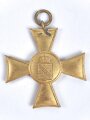 Sachsen, Ehrenkreuz des Ehrenbundes sächsischer Weltkriegsteilnehmer. Die Schwerter fehlen