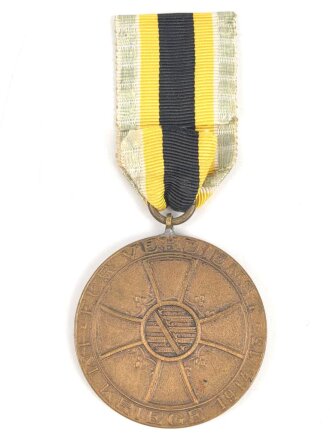 Sachsen-Meiningen,  Medaille für Verdienst im Kriege 1915-1918, am Band