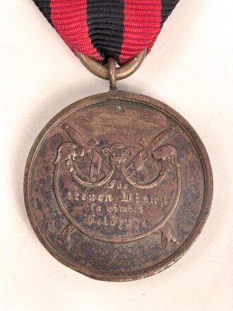 Württemberg,  Medaille "Für treuen Dienst in einen Feldzug" für den Feldzug 1866