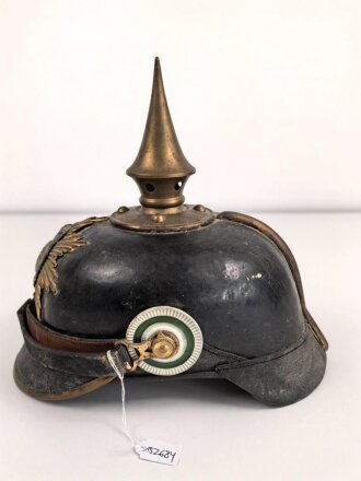 Sachsen, Pickelhaube für Mannschaften der...