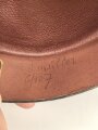 Sachsen, Pickelhaube für Mannschaften der Infanterie. Eigentumstück mit Offiziersmäßigem Innenfutter. Ungereinigtes Stück in gutem Gesamtzustand.