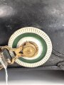 Sachsen, Pickelhaube für Mannschaften der Infanterie. Eigentumstück mit Offiziersmäßigem Innenfutter. Ungereinigtes Stück in gutem Gesamtzustand.