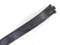 Kaiserreich, Koppelriemen für Mannschaften, Kammerstück ab 1896, der Gegenhaken für das Koppelschloss alter Art bis 1895 in 54mm Höhe. Gesamtlänge 100cm