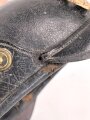Bayern, Pickelhaube für Mannschaften in einem Landwehr Infanterie Regiment. Unvollständig, das Leder angetrocknet