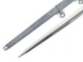 Brieföffner III.Reich in Form eines Dolches für Offiziere des Heeres. Saubere Klinge ohne Herstellermarkierung, guter Zustand, Gesamtlänge 19,5cm