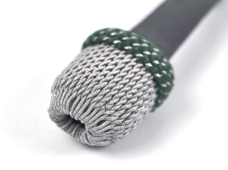 Faustriemen für Unteroffiziere des Heeres, Miniatur als Schlüsselanhänger ? Gesamtlänge mit Karabinerhaken 11,5cm