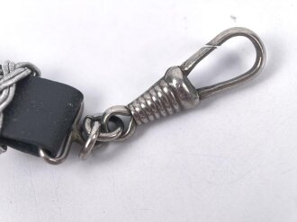 Faustriemen für Unteroffiziere des Heeres, Miniatur als Schlüsselanhänger ? Gesamtlänge mit Karabinerhaken 11,5cm