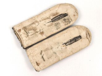 Preußen, Paar Schulterstücke für einen Oberleutnant, Auflagen fehlen,  Länge  10,5cm