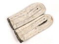 Preußen, Paar Schulterstücke für einen Leutnant im Infanterie Regiment 85 Rendsberg / Kiel, Länge 11,5cm