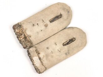 Preußen, Paar Schulterstücke für einen Offizier, die Auflagen fehlen, Länge 10cm