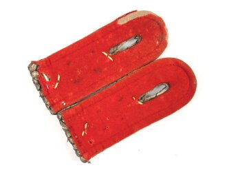 Preußen, Paar Schulterstücke für einen Offizier, die Auflagen fehlen, Länge 10cm