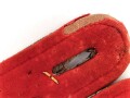 Preußen, Paar Schulterstücke für einen Offizier, die Auflagen fehlen, Länge 10cm