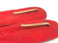 Sachsen, Paar Schulterstücke für einen Leutnant, die Auflagen fehlen,  Länge  12,5cm