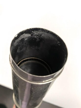 Kaiserliche Marine, Fernrohr in sehr gutem Zustand, Hersteller Voigtländer und Sohn AG Braunschweig, klare Durchsicht