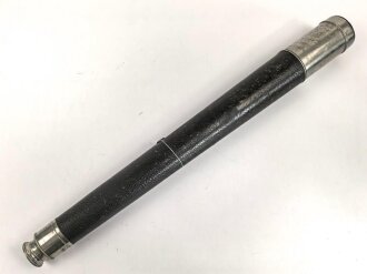 Kaiserliche Marine, Fernrohr in sehr gutem Zustand, Hersteller Voigtländer und Sohn AG Braunschweig, klare Durchsicht