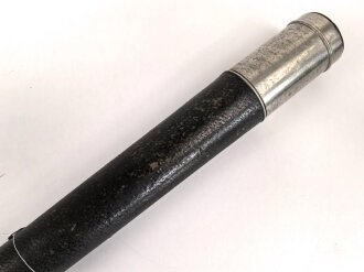 Kaiserliche Marine, Fernrohr in sehr gutem Zustand, Hersteller Voigtländer und Sohn AG Braunschweig, klare Durchsicht