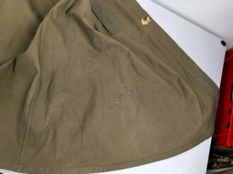Afrikakorps Regenumhang für Offiziere, sehr seltenes, offiziell ausgegebenes Ausrüstungsteil. Ungetragenes Kammerstück in sehr gutem Zustand