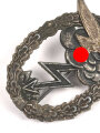 Erdkampfabzeichen der Luftwaffe, Zink ohne Herstellermarkierung, Gegenhaken alt repariert