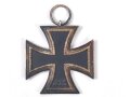 Eisernes Kreuz 2. Klasse 1939 mit Hersteller 76 im Bandring für " Ernst L. Müller, Pforzheim "