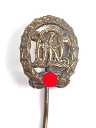 Miniatur 16mm Deutsches Reichssportabzeichen in Bronze...