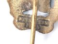 Miniatur 16mm Deutsches Reichssportabzeichen in Bronze DRL. Hersteller Wernstein Jena