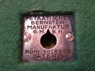 Wandrelief der Staatlichen Bernstein Manufaktur Königsberg. Maße 21x18,5 cm, guter Zustand, selten