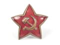 Russland 2. Weltkrieg bis 50iger Jahre, Mützenstern emailliert,22mm