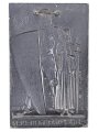 Lauchhammer Eisengussplakette "Ehre und Frieden 1934"