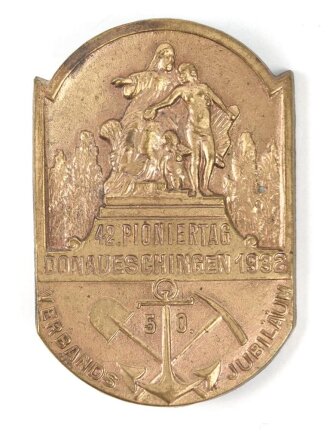 Blechabzeichen "42. Pioniertag Donaueschingen...