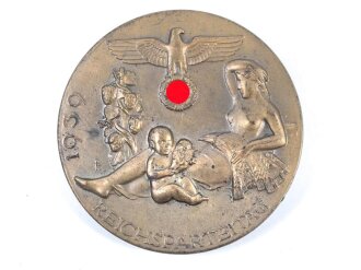 Abzeichen aus bronziertem Zink"   Reichsparteitag 1939"
