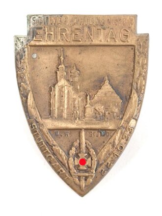 Blechabzeichen " Schwäbischer Kriegsopfer...