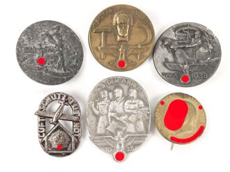 Konvolut Blechabzeichen III.Reich