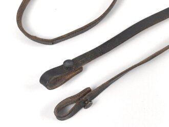 Trageriemen für ein Dienstglas der Wehrmacht.