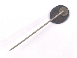 Miniatur Deutsches Reiterabzeichen in Silber 18mm, Lauer Nürnberg "990" Silber