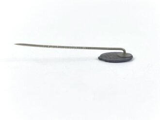 Miniatur Deutsches Reiterabzeichen in Silber 18mm, Lauer Nürnberg "990" Silber