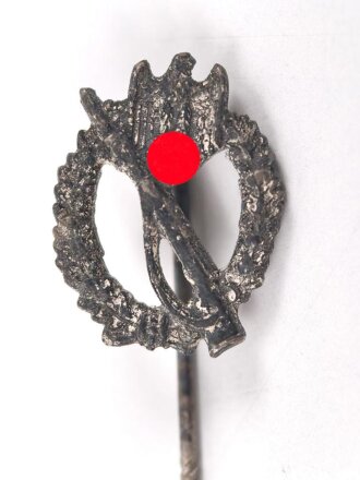 Miniatur Infanterie Sturmabzeichen in silber  16mm