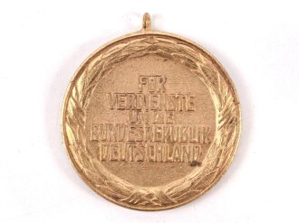 Bundesrepublik Deutschland, Bundesverdienstkreuz , Verdienstmedaille des Verdienstordens seit 1955, Durchmesser 38 mm